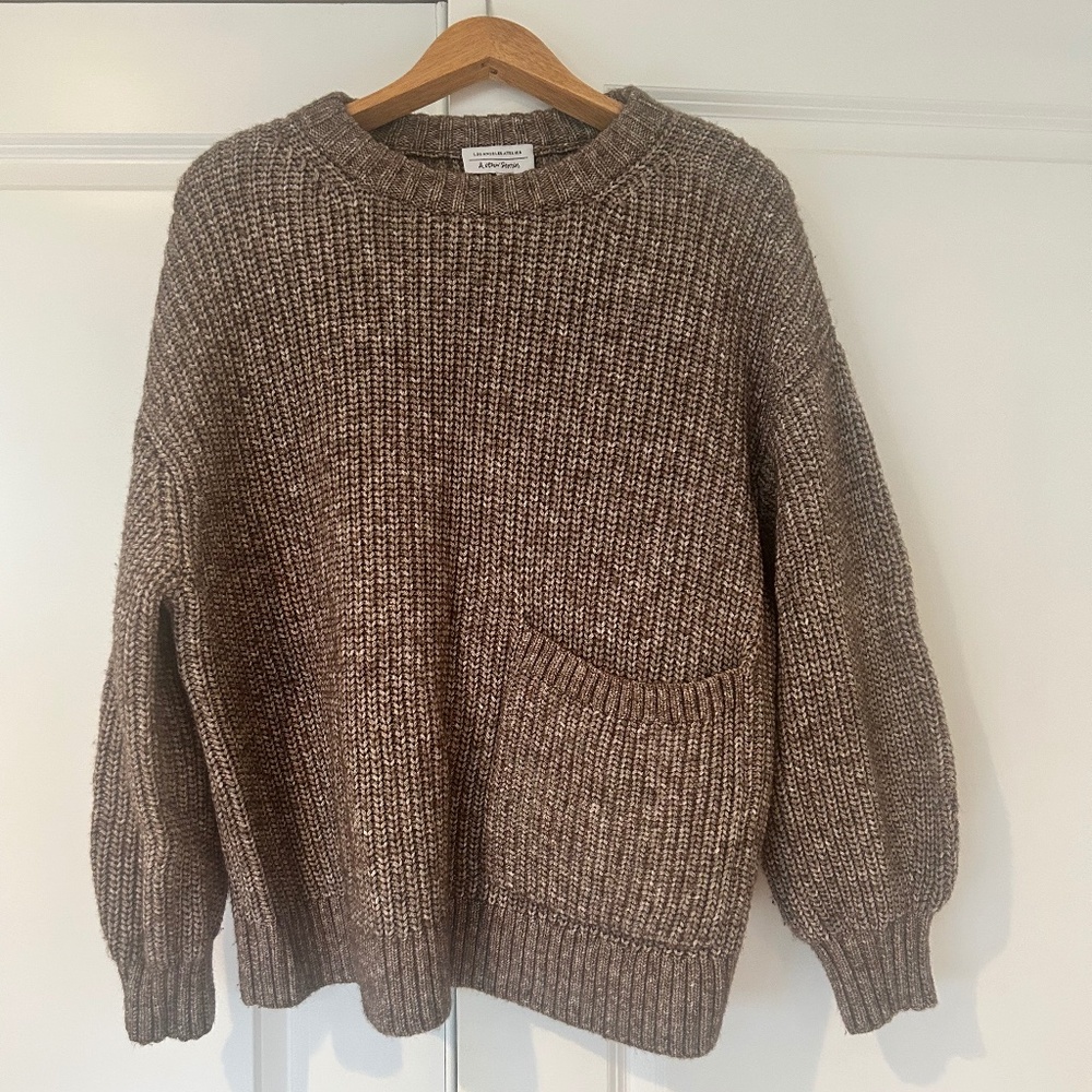 & Other Stories Oversize Pocket Sweater M
